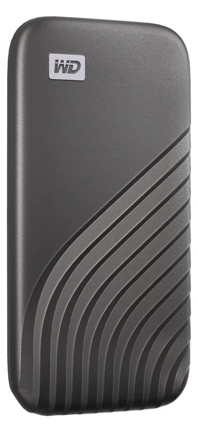 WD My Passport SSD WDBAGF0020BGY - SSD - verschlüsselt - 2 TB - extern (tragbar), Ansicht 4
