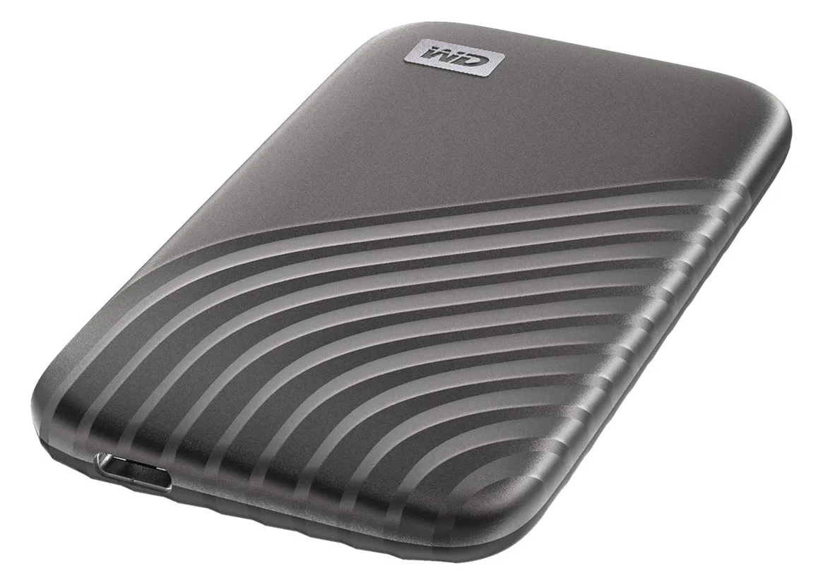 WD My Passport SSD WDBAGF0040BGY - SSD - verschlüsselt - 4 TB - extern (tragbar), Ansicht 4
