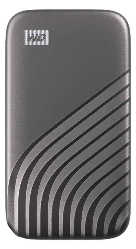 WD My Passport SSD WDBAGF0040BGY - SSD - verschlüsselt - 4 TB - extern (tragbar), Ansicht 5