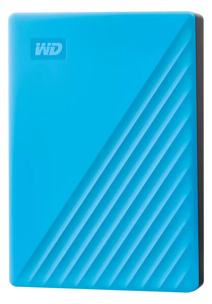 WD My Passport WDBR9S0060BBL - Festplatte - verschlüsselt - 6 TB - extern (tragbar)