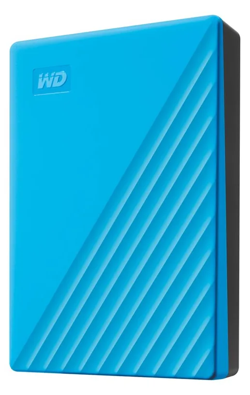 WD My Passport WDBR9S0060BBL - Festplatte - verschlüsselt - 6 TB - extern (tragbar), Ansicht 2