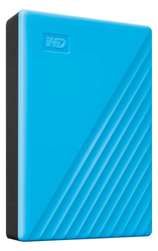 WD My Passport WDBR9S0060BBL - Festplatte - verschlüsselt - 6 TB - extern (tragbar), Ansicht 3