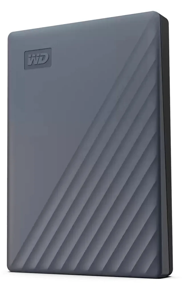 WD My Passport WDBWML0020BGY - Festplatte - verschlüsselt - 2 TB - extern (tragbar), Ansicht 2