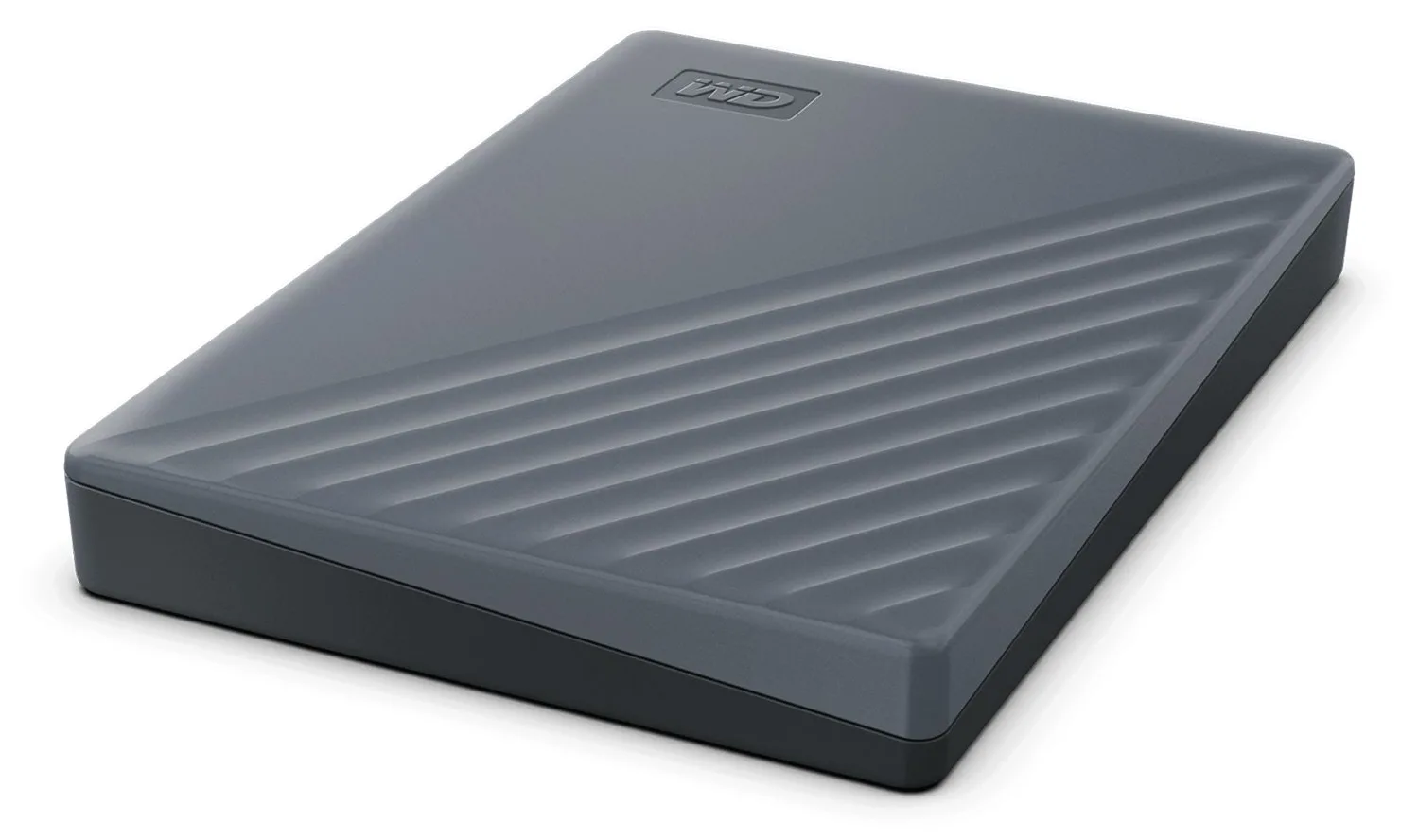 WD My Passport WDBWML0020BGY - Festplatte - verschlüsselt - 2 TB - extern (tragbar), Ansicht 3