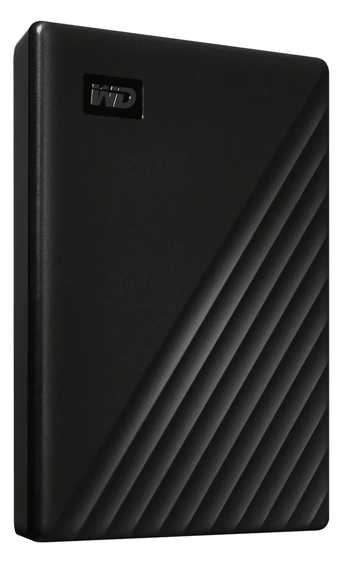 WD My Passport WDBYVG0010BBK - Festplatte - verschlüsselt - 1 TB - extern (tragbar), Ansicht 2