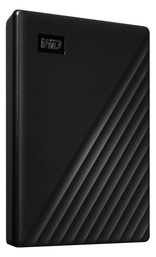 WD My Passport WDBYVG0020BBK - Festplatte - verschlüsselt - 2 TB - extern (tragbar), Ansicht 3