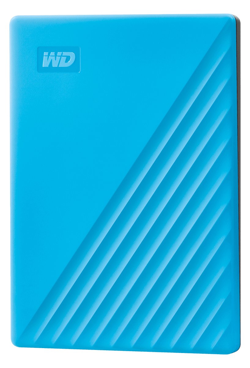 WD My Passport WDBYVG0020BBL - Festplatte - verschlüsselt - 2 TB - extern (tragbar)