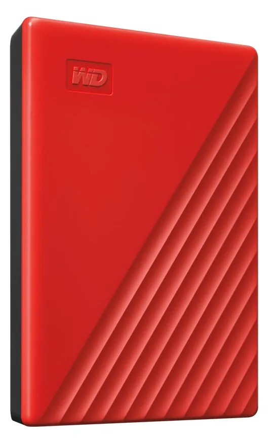 WD My Passport WDBYVG0020BRD - Festplatte - verschlüsselt - 2 TB - extern (tragbar), Ansicht 3