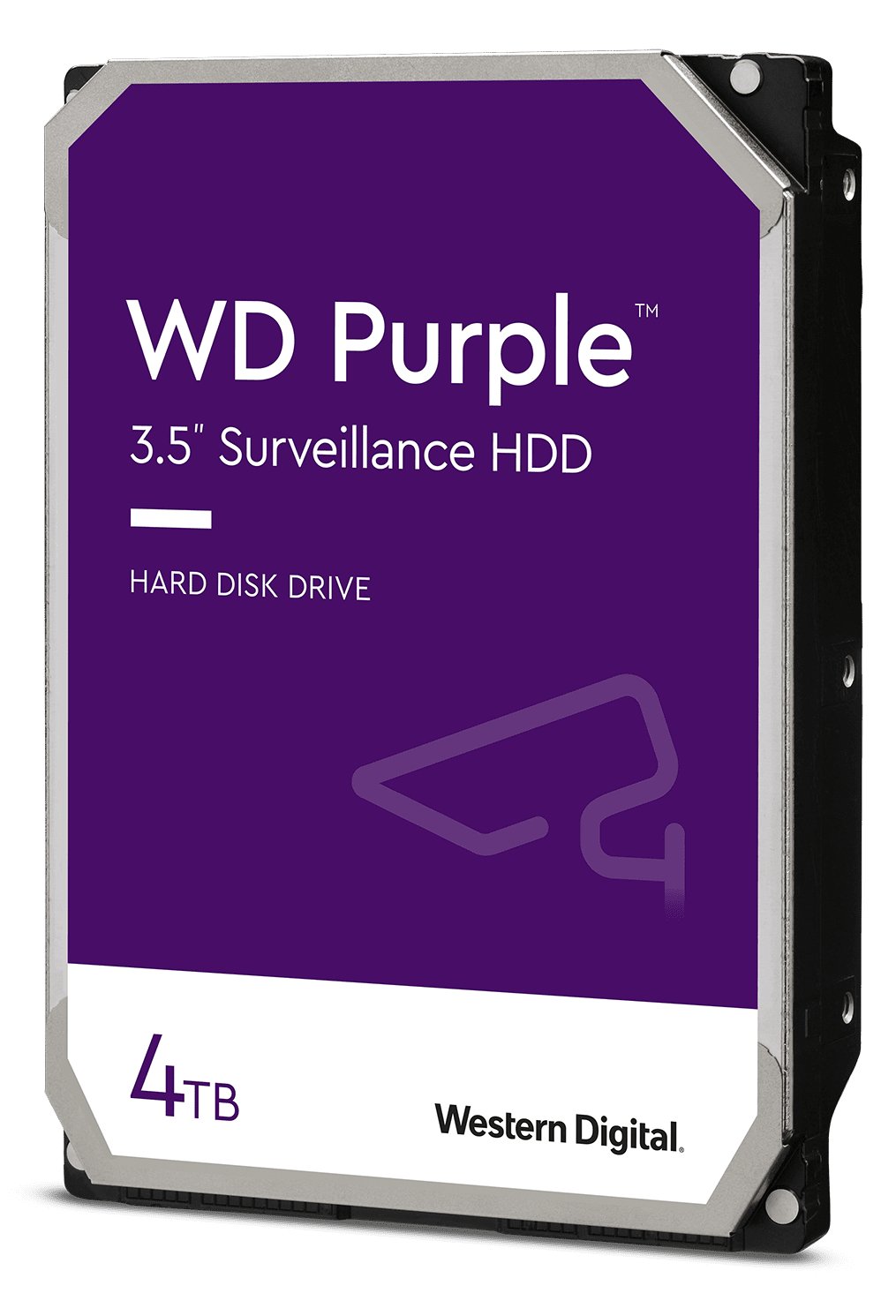 WD Purple Surveillance Hard Drive WD40PURZ - Festplatte - 4 TB - intern - 3.5 (8.9 cm)