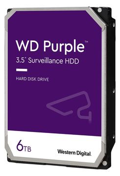 WD Purple Surveillance Hard Drive WD60PURZ - Festplatte - 6 TB - intern - 3.5 (8.9 cm) von LumaTech