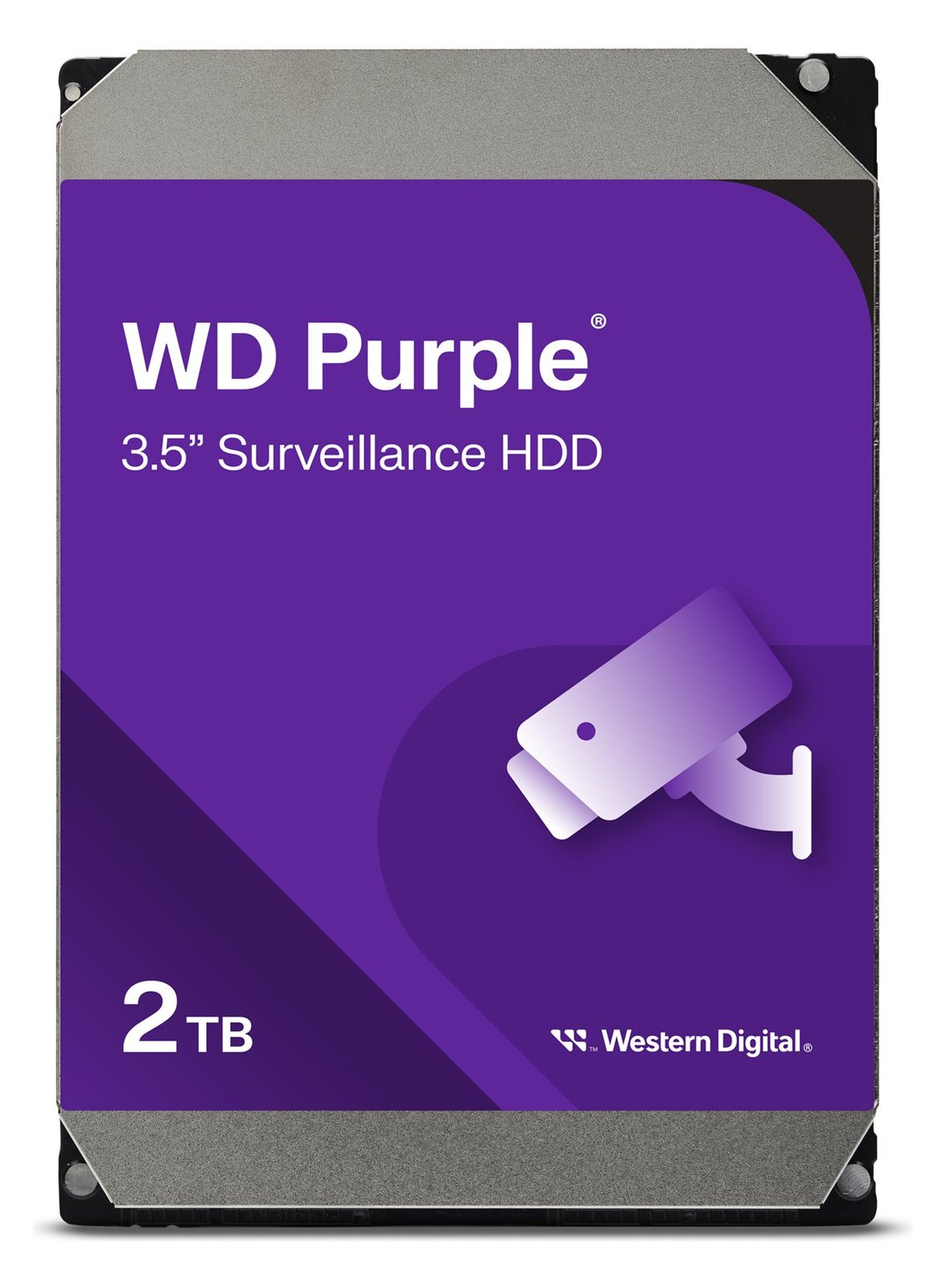 WD Purple WD22PURZ - Festplatte - 2 TB - intern - 3.5 (8.9 cm)