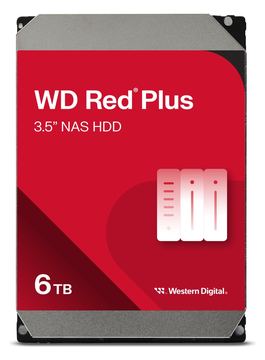 WD Red Plus WD60EFPX - Festplatte - 6 TB - intern - 3.5 (8.9 cm) von LumaTech