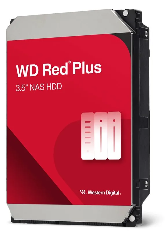 WD Red Plus WD60EFPX - Festplatte - 6 TB - intern - 3.5 (8.9 cm), Ansicht 4