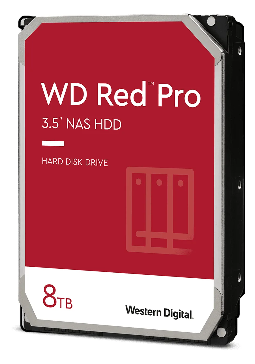 WD Red Pro WD8005FFBX - Festplatte - 8 TB - intern - 3.5 (8.9 cm), Ansicht 2