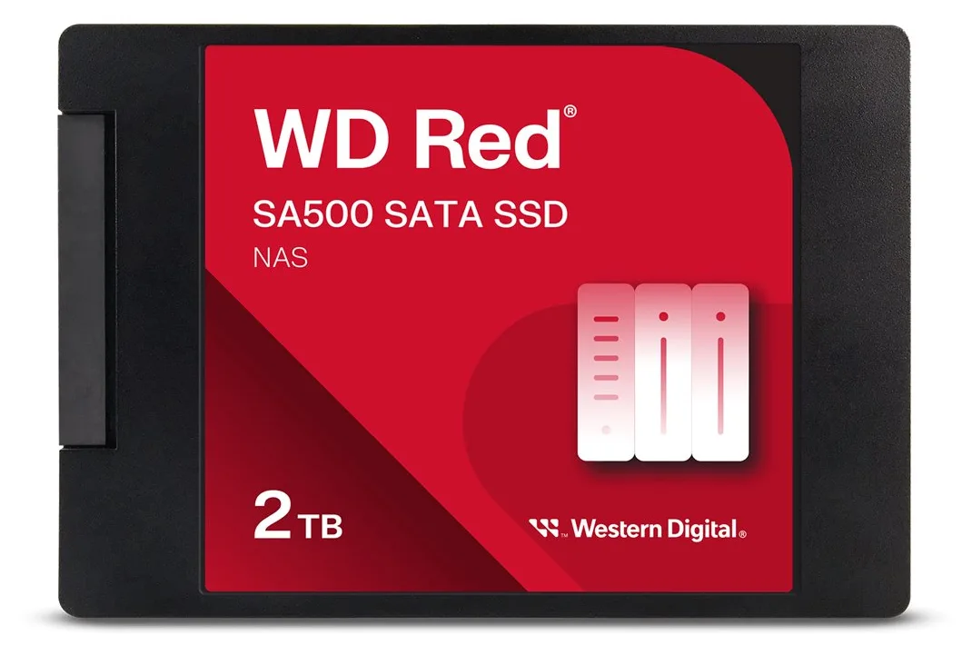 WD Red SA500 WDS200T2R0A-68CKB0 - SSD - 2 TB - intern - 2.5 (6.4 cm), Ansicht 2