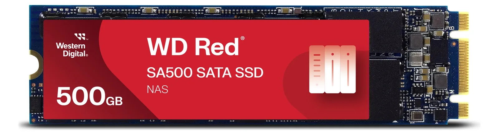 WD Red SA500 WDS500G1R0B - SSD - 500 GB - intern, Ansicht 3