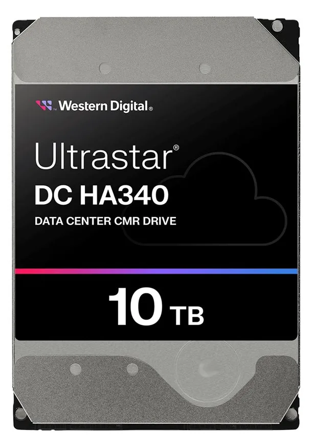 WD Ultrastar DC HA340 WUS721210BLE6L4 - Festplatte - Datencenter - 10 TB - intern - 3.5 (8.9 cm), Ansicht 3