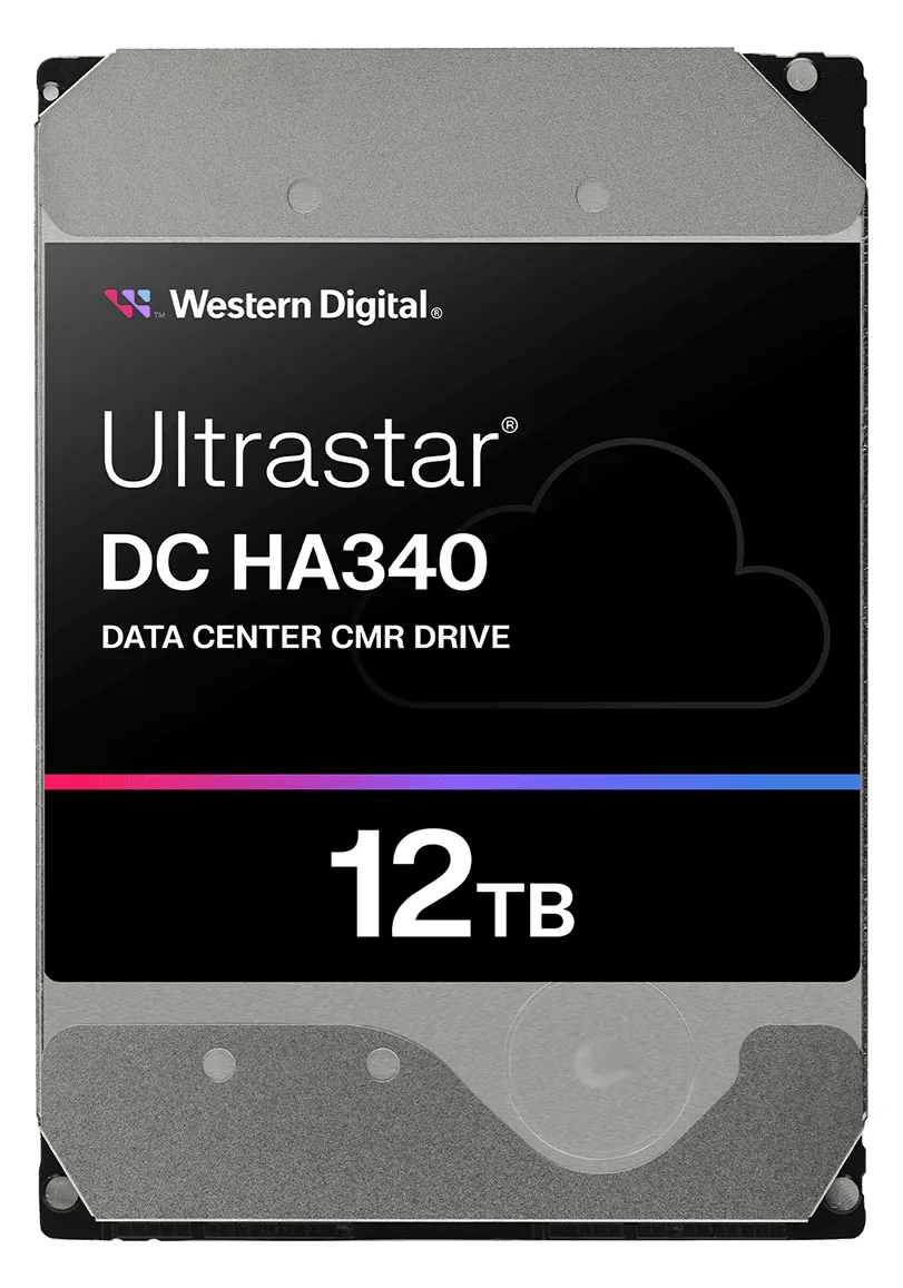 WD Ultrastar DC HA340 WUS721212BLE6L4 - Festplatte - Datencenter - 12 TB - intern - 3.5 (8.9 cm), Ansicht 2