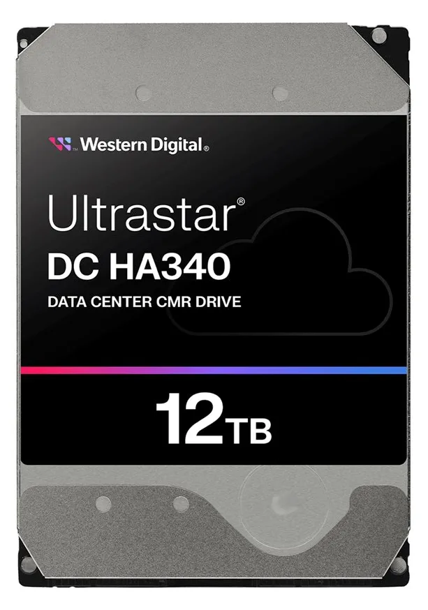 WD Ultrastar DC HA340 WUS721212BLE6L4 - Festplatte - Datencenter - 12 TB - intern - 3.5 (8.9 cm), Ansicht 3