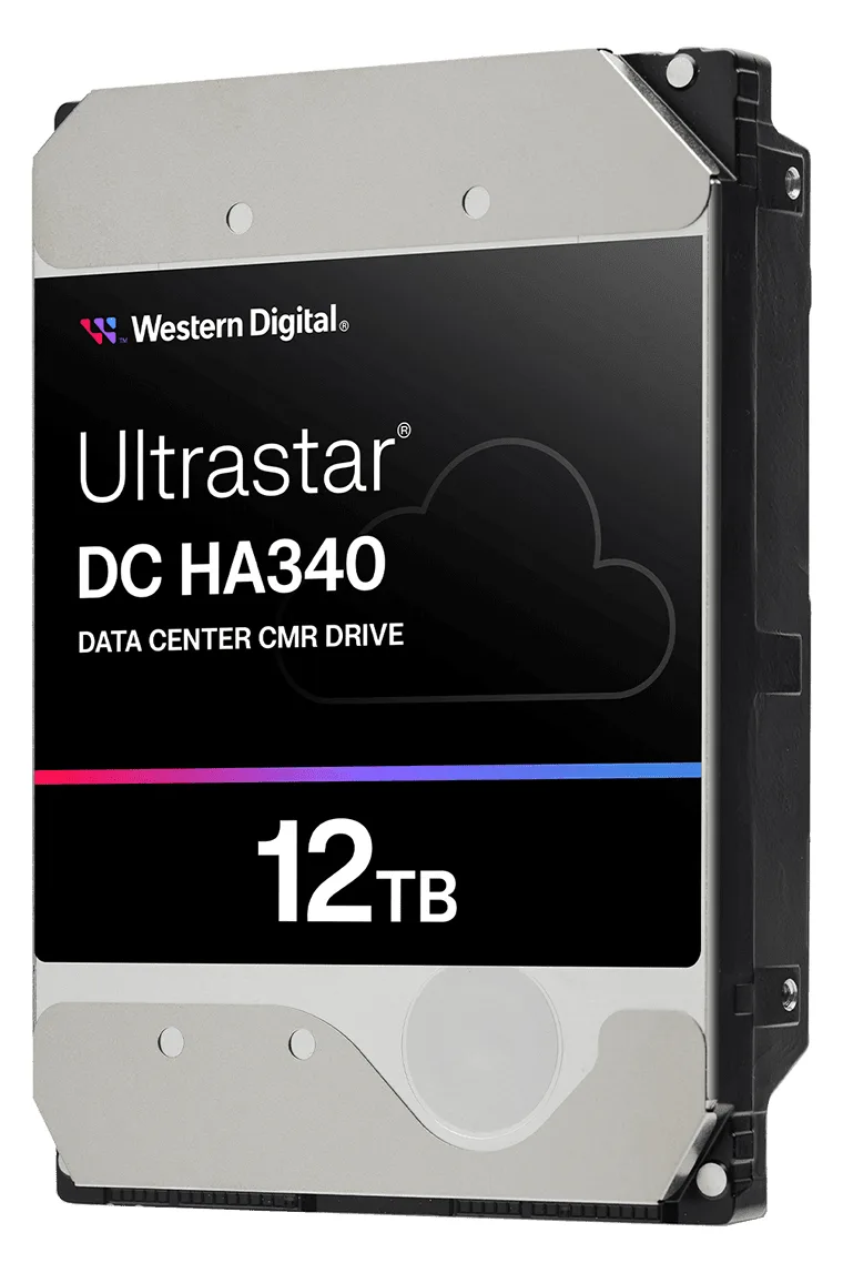 WD Ultrastar DC HA340 WUS721212BLE6L4 - Festplatte - Datencenter - 12 TB - intern - 3.5 (8.9 cm), Ansicht 4