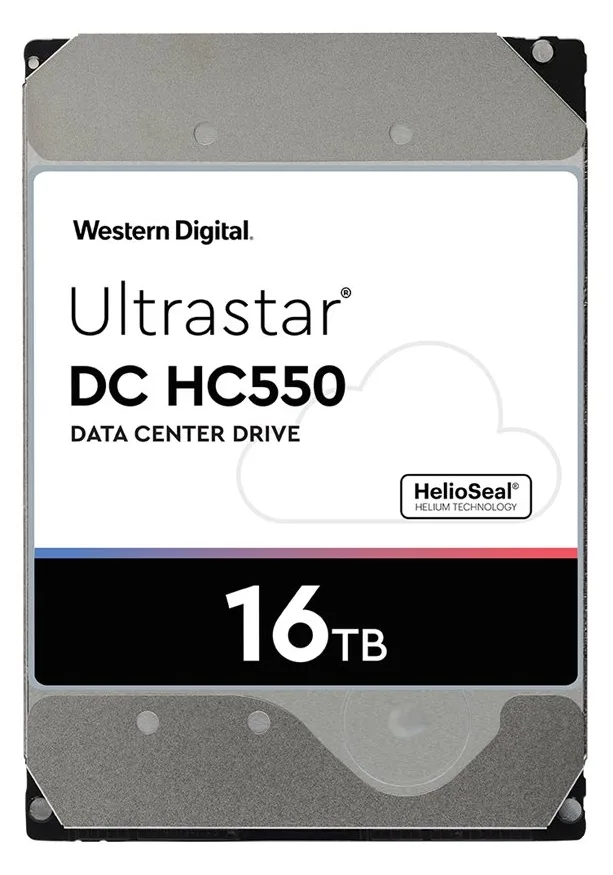WD Ultrastar DC HC550 WUH721816AL5204 - Festplatte - 16 TB - intern - 3.5 (8.9 cm), Ansicht 3