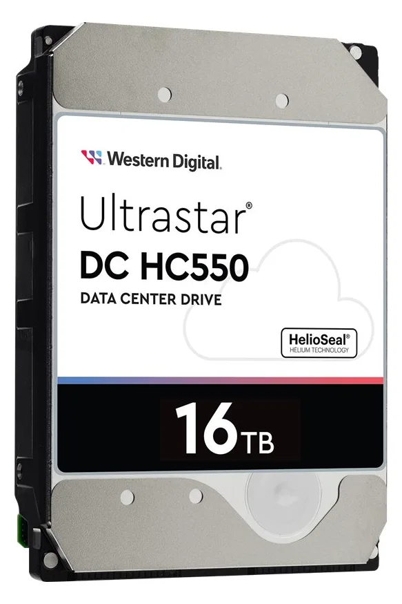 WD Ultrastar DC HC550 WUH721816AL5204 - Festplatte - 16 TB - intern - 3.5 (8.9 cm), Ansicht 4