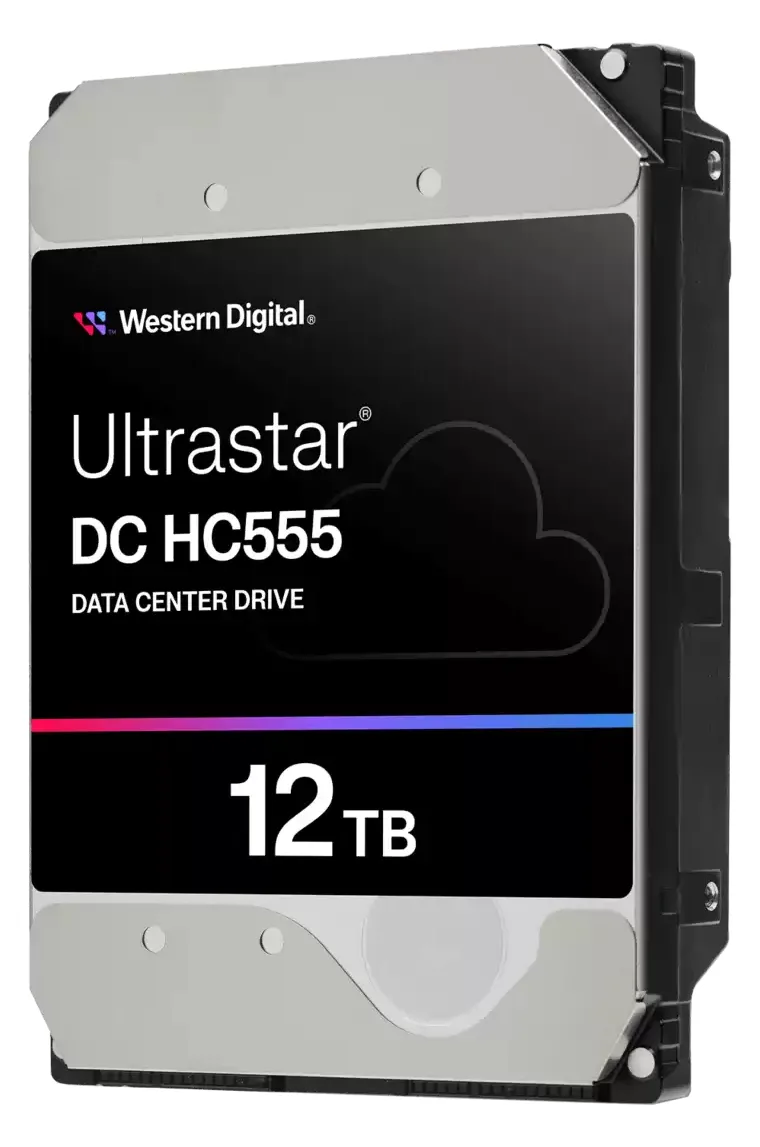 WD Ultrastar DC HC555 - Festplatte - Datencenter - 12 TB - intern - 3.5 (8.9 cm), Ansicht 2
