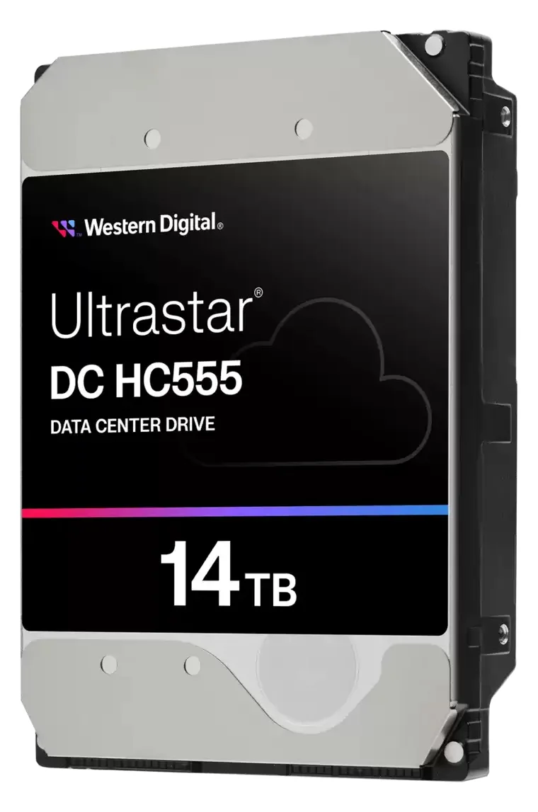 WD Ultrastar DC HC555 - Festplatte - Datencenter - 14 TB - intern - 3.5 (8.9 cm), Ansicht 2