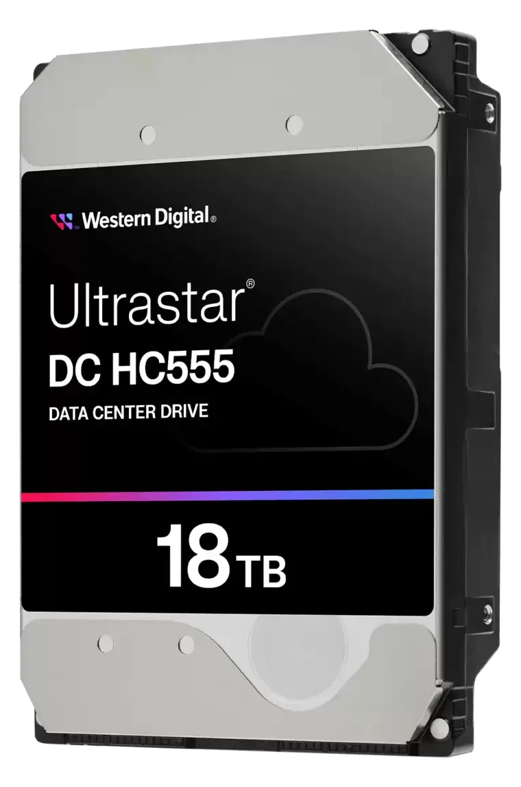 WD Ultrastar DC HC555 - Festplatte - Datencenter - 18 TB - intern - 3.5 (8.9 cm), Ansicht 2