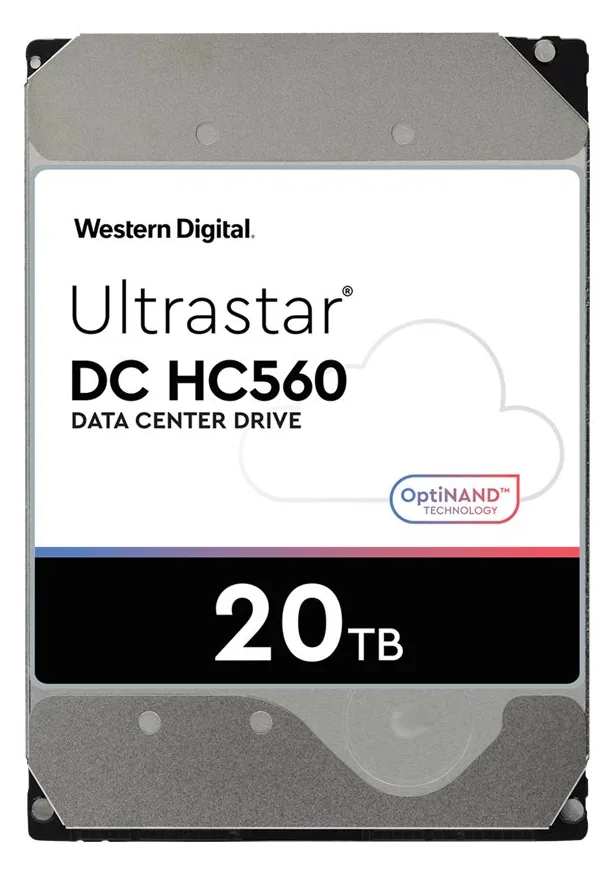 WD Ultrastar DC HC560 - Festplatte - 20 TB - intern - 3.5 (8.9 cm), Ansicht 3