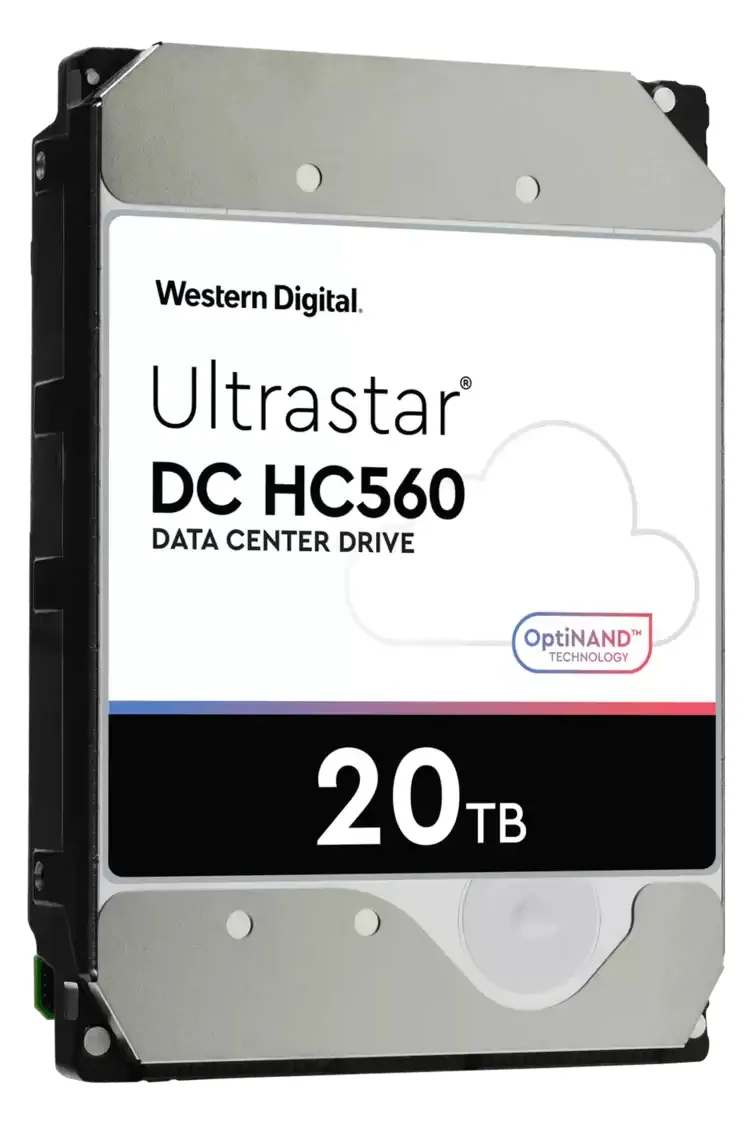 WD Ultrastar DC HC560 - Festplatte - 20 TB - intern - 3.5 (8.9 cm), Ansicht 4