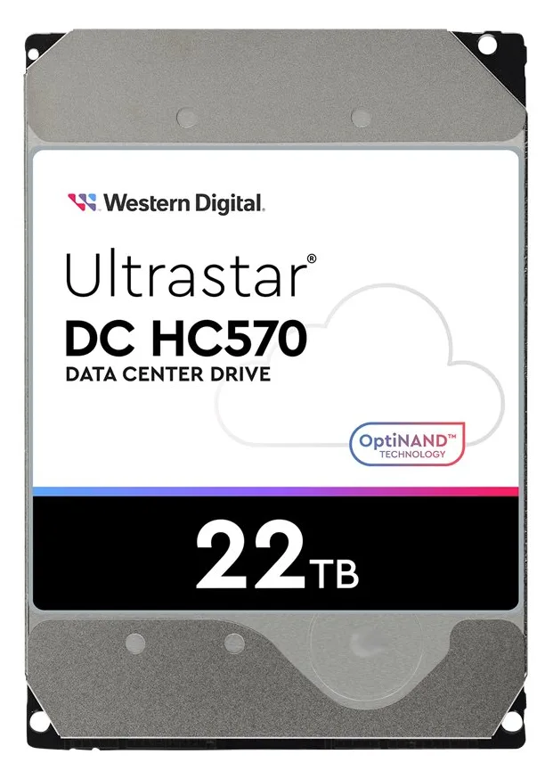 WD Ultrastar DC HC570 - Festplatte - 22 TB - intern - 3.5 (8.9 cm), Ansicht 2