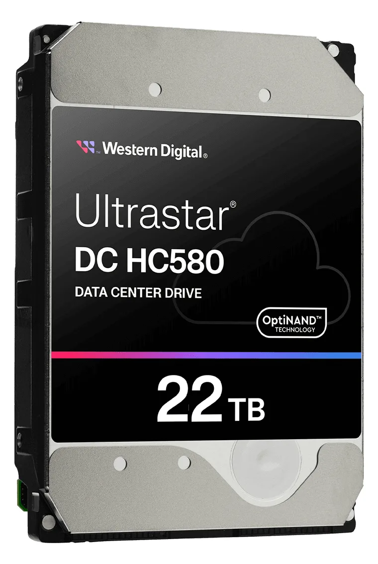 WD Ultrastar DC HC580 WUH722422AL5204 - Festplatte - Datencenter - 22 TB - intern - 3.5 (8.9 cm), Ansicht 3