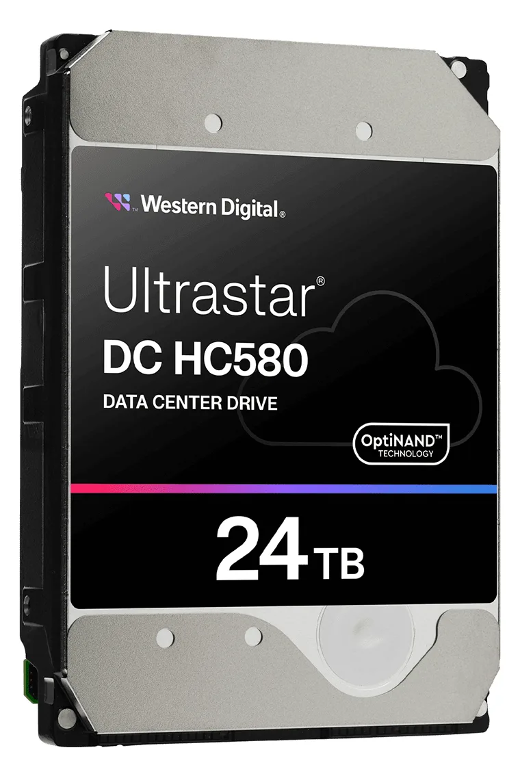 WD Ultrastar DC HC580 WUH722424AL5204 - Festplatte - Datencenter - 24 TB - intern - 3.5 (8.9 cm), Ansicht 3