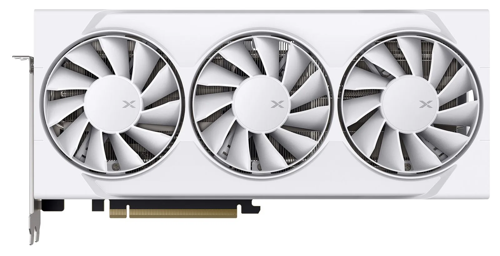 XFX Radeon Rx 9060XT Swift Triple Fan Oc White - Grafikkarte - PCI-Express, Ansicht 3