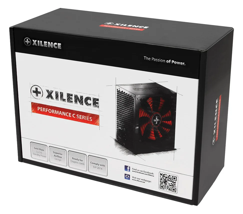 Xilence Performance C Series XP600 - Netzteil (intern), Ansicht 3