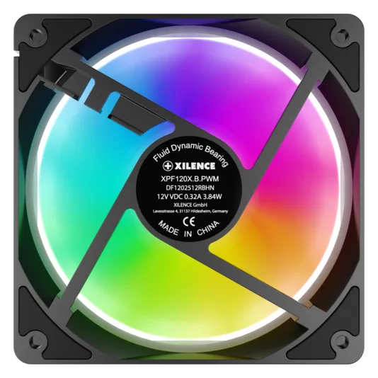 Xilence Performance X XF083 120mm ARGB LED Lüfter - Gehäuse-Lüfter - 30,8 dB, Ansicht 4