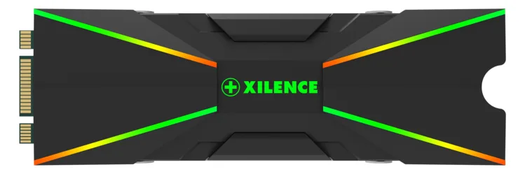 Xilence Solid State Drive Kühlkörper, Ansicht 3