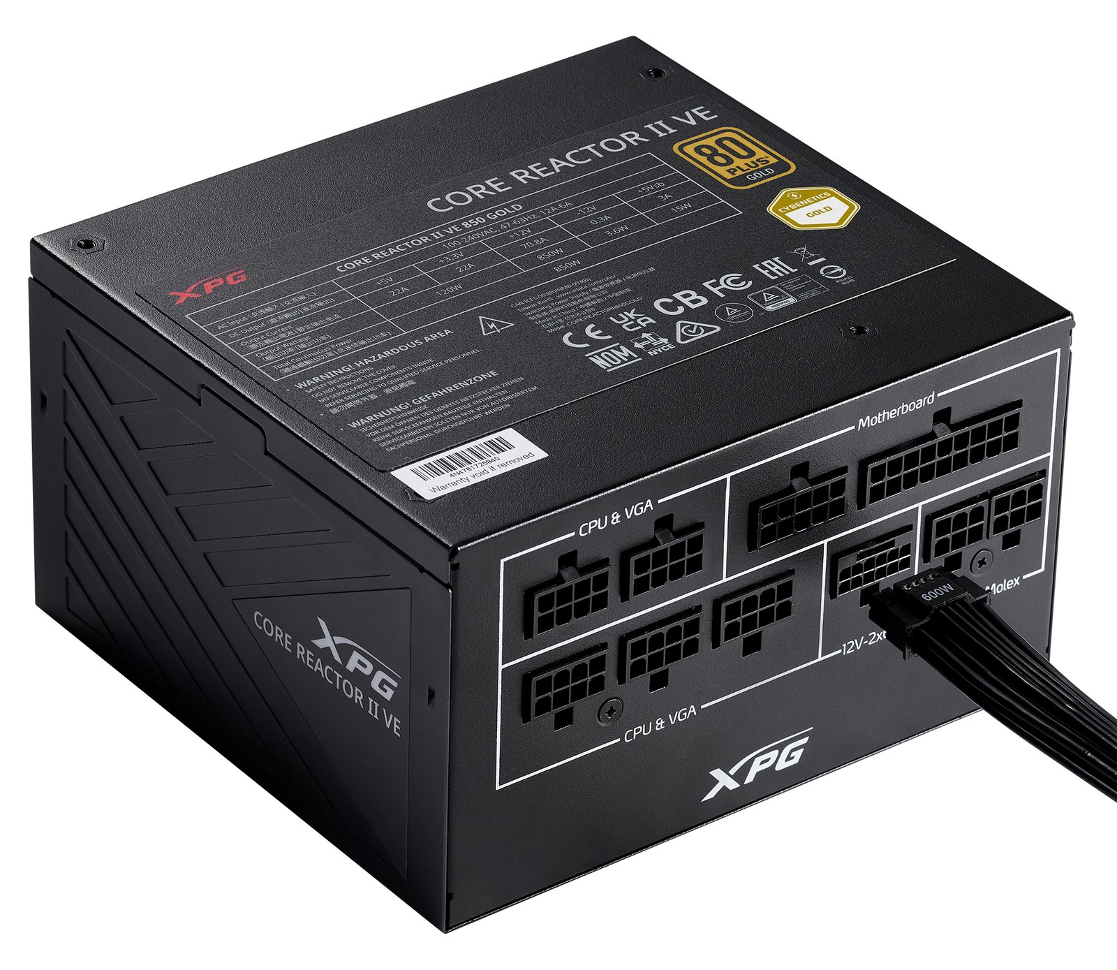 XPG COREREACTOR II VE Netzteil - PC-/Server Netzteil - ATX