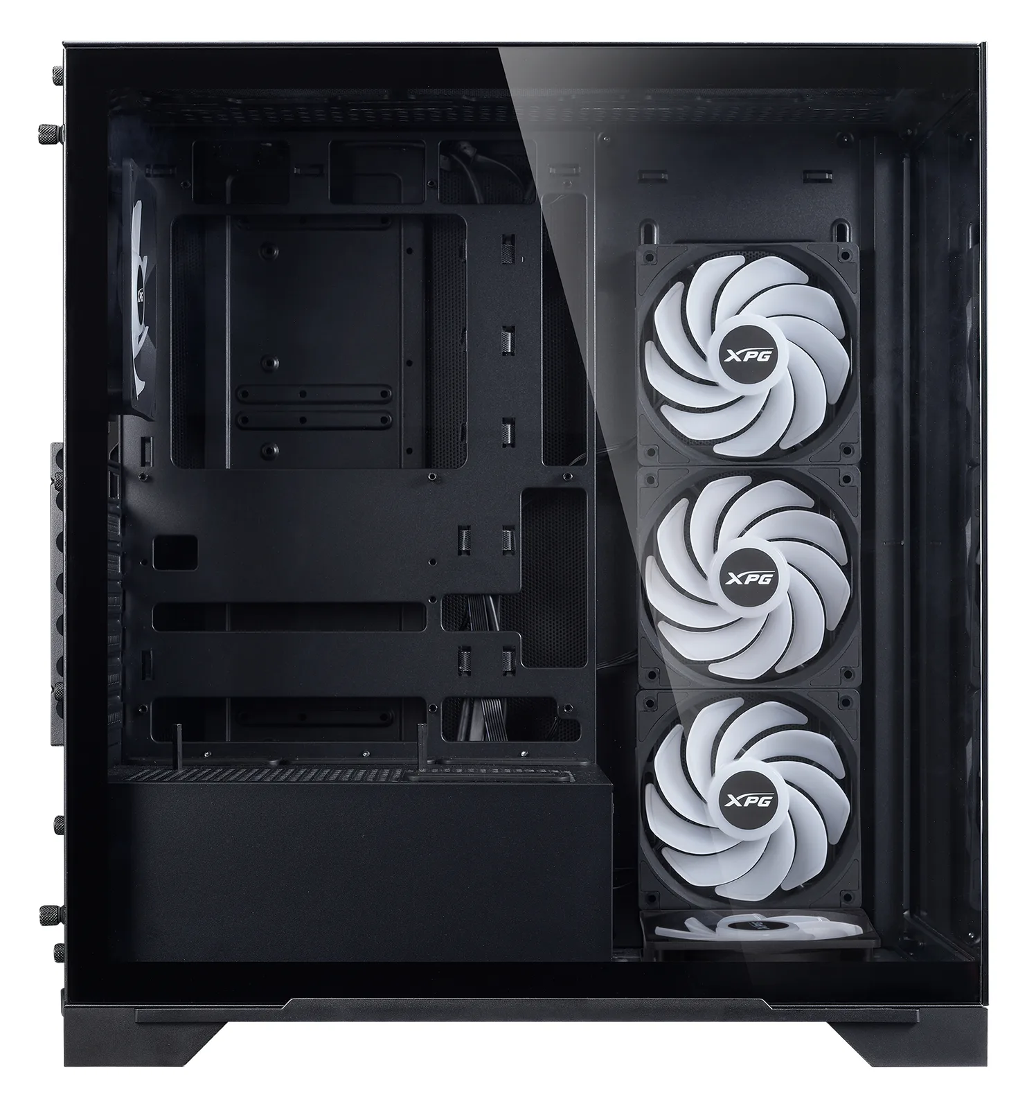 XPG Geh INVADER X BTF ATX Midi Tower schwarz retail - Midi/Minitower - ATX, Ansicht 2