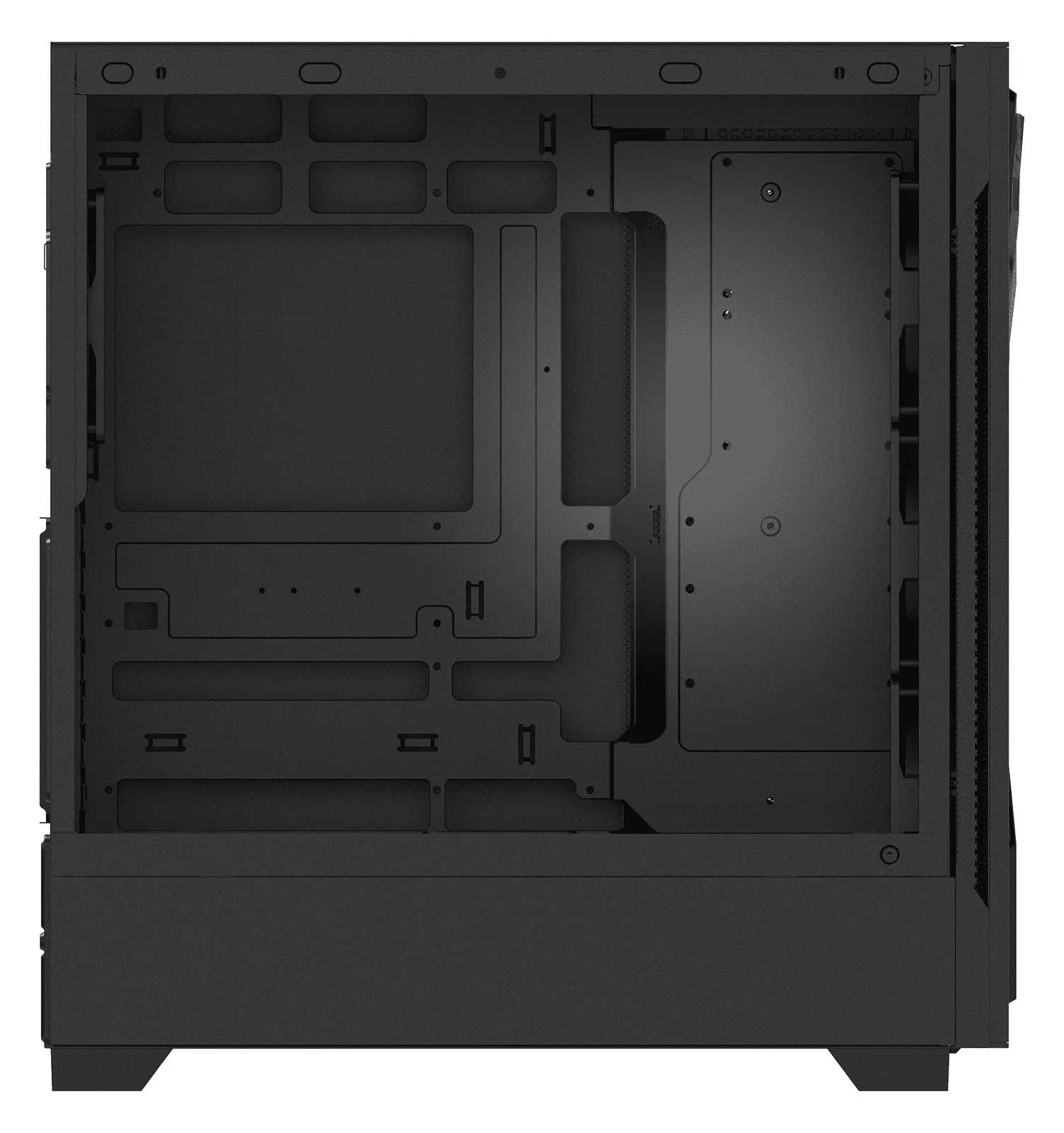 XPG Geh Starker Air BTF E-ATX Midi Tower schwarz retail - Midi/Minitower - ATX, Ansicht 4