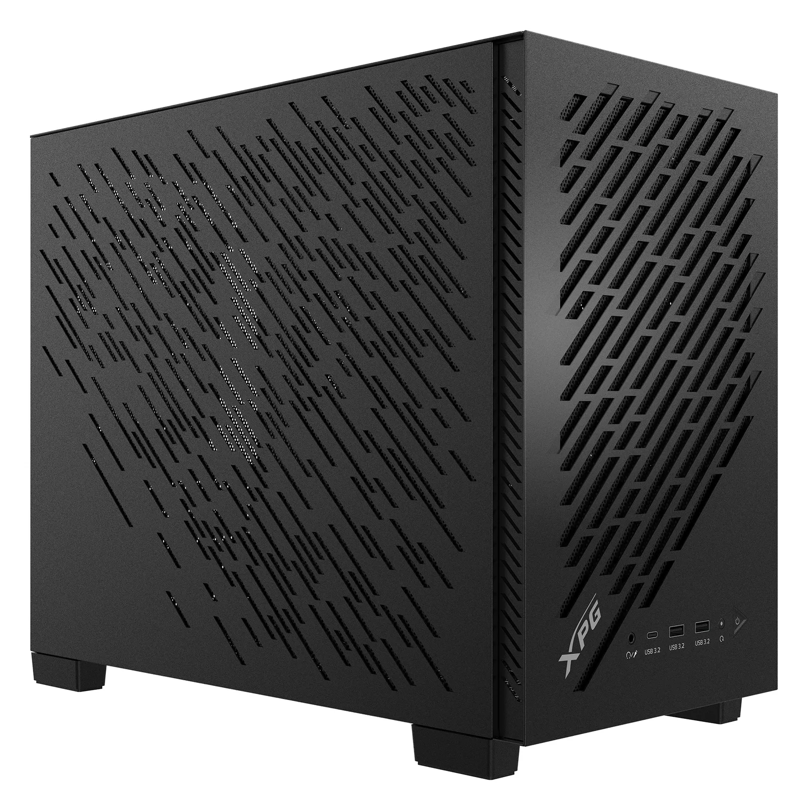 XPG Geh Valor Air Nano ITX Midi Tower schwarz retail - Midi/Minitower - ATX, Ansicht 2