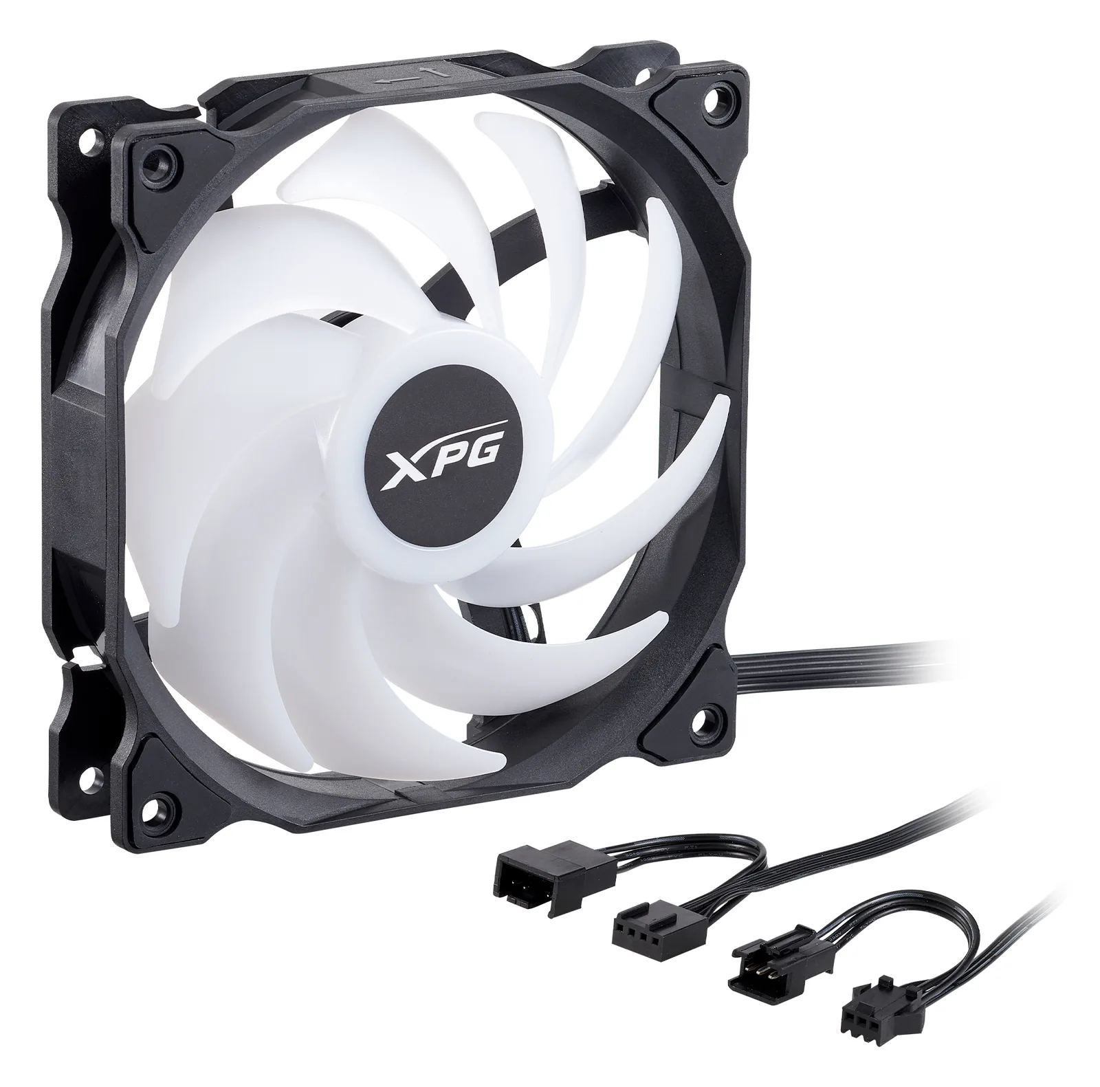 XPG Lüfter VENTO R 120 120mm ARGB PWM Fan 3er schwarz retail - 1.650 rpm, Ansicht 3