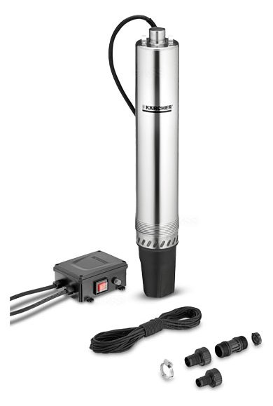 Kärcher BP 4 Deep Well - 700 W - 4,3 bar - 4600 l/h - Schwarz - Metallisch