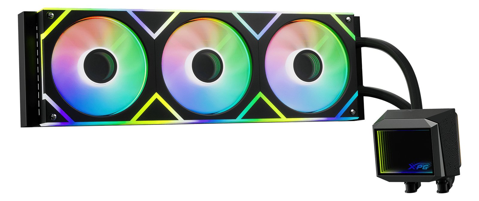 XPG WAK XPG LEVANTE II 360 (3*120mm ARGB Fan) schwarz von LumaTech