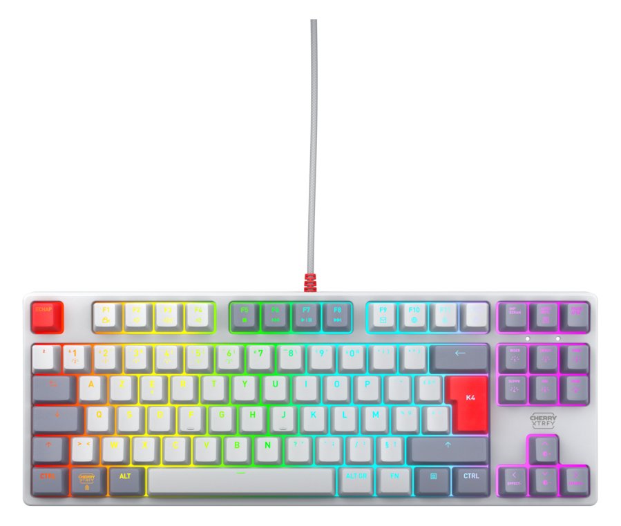 Xtrfy CHERRY XTRFY K4V2 - Retro Edition - Tastatur - TL: Französisch, AZERTY