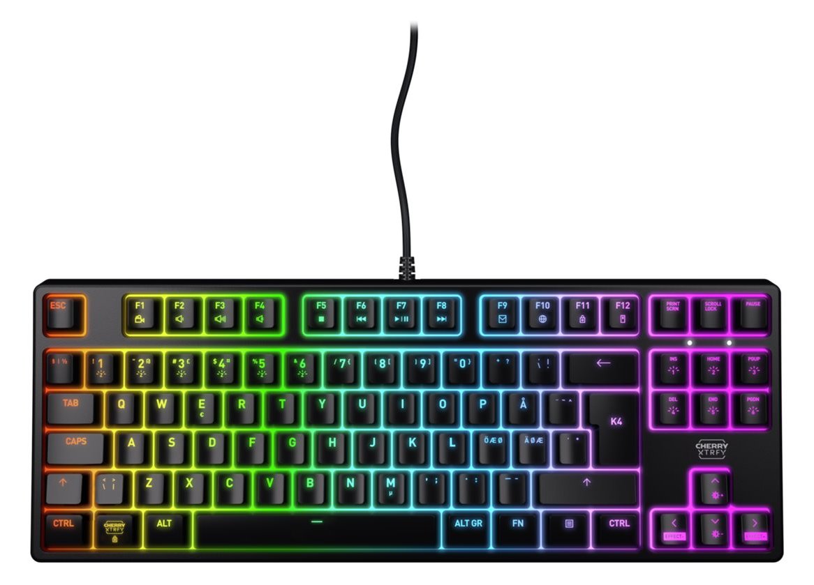 Xtrfy CHERRY XTRFY K4V2 - Tastatur - mechanisch, Gaming, RGB - TL: UK, QWERTY