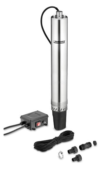 Kärcher BP 6 Deep Well - 1000 W - 5,5 bar - 5000 l/h - Schwarz - Metallisch