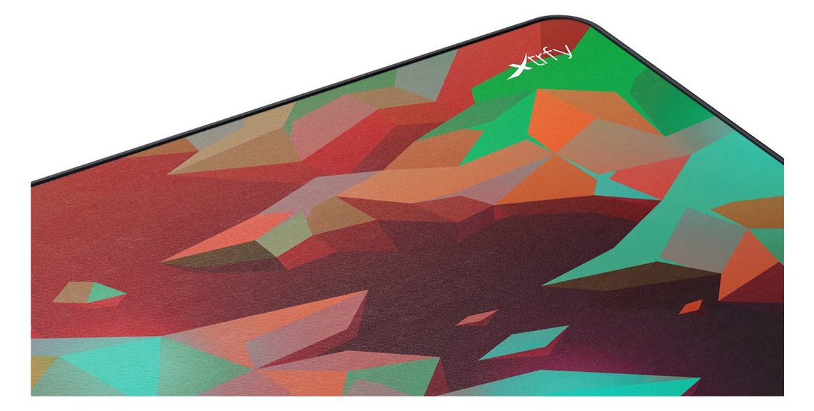 Xtrfy GP5 Litus XL Gaming Mouse Pad Red High-speed Cloth Surface Non-slip Base