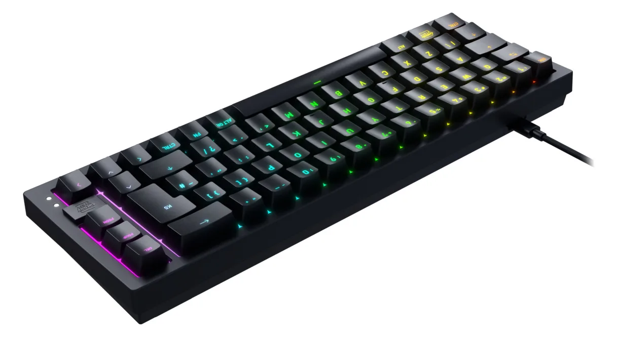 Xtrfy K5V2 65%/BLACK - corded - mechanical - TL: US, QWERTY, Ansicht 2